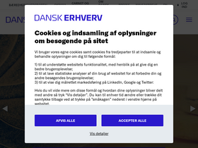 'danskerhverv.dk' screenshot