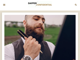 'dapperconfidential.com' screenshot