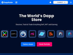 'dappradar.com' screenshot