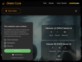 Dares.club website image