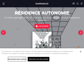 'dargaud.com' screenshot