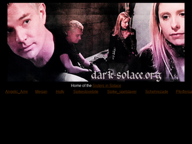 'dark-solace.org' screenshot