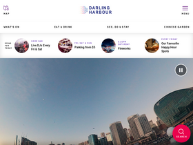 'darlingharbour.com' screenshot