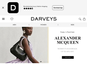 'darveys.com' screenshot