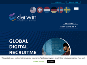 'darwinrecruitment.com' screenshot