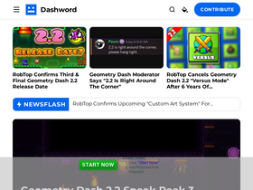 'dashword.net' screenshot