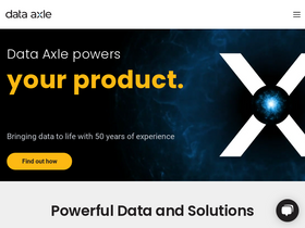 'data-axle.com' screenshot