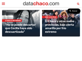 'datachaco.com' screenshot