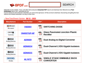 'datasheet-pdf.com' screenshot