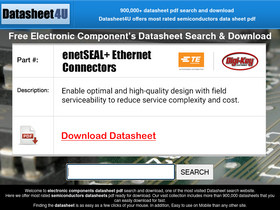 'datasheet4u.com' screenshot