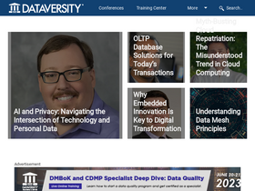 'dataversity.net' screenshot