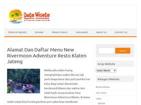 'datawisata.com' screenshot
