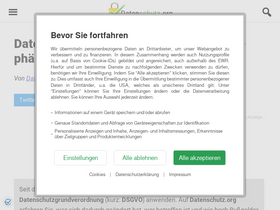 'datenschutz.org' screenshot