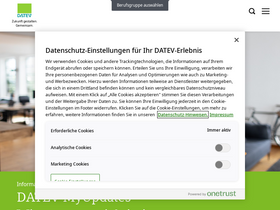 'datev.de' screenshot