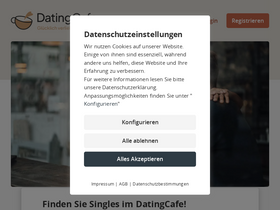 'datingcafe.de' screenshot