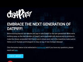 'datpiff.com' screenshot