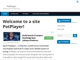 'daumpotplayer.com' screenshot