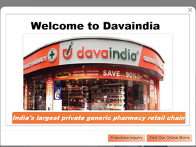 'davaindia.com' screenshot