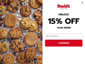 'davidscookies.com' screenshot