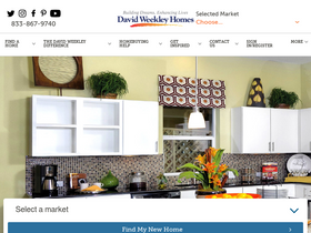 'davidweekleyhomes.com' screenshot