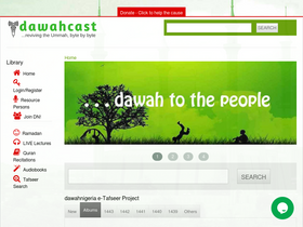 'dawahnigeria.com' screenshot
