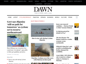 'dawn.com' screenshot