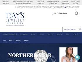 'daysjewelers.com' screenshot
