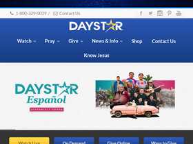 'daystar.com' screenshot