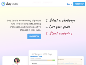 'dayzeroproject.com' screenshot