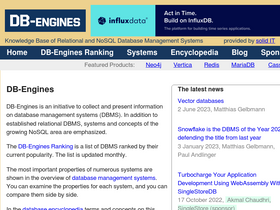 'db-engines.com' screenshot