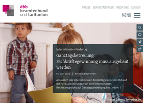 'dbb.de' screenshot