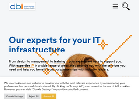 'dbi-services.com' screenshot