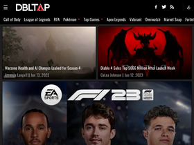 'dbltap.com' screenshot