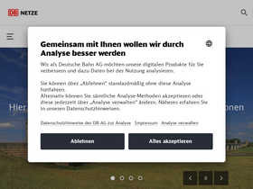 'dbnetze.com' screenshot