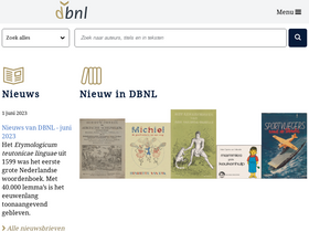 'dbnl.org' screenshot