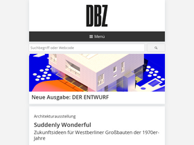 'dbz.de' screenshot