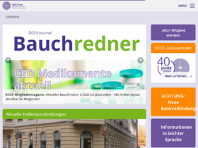 'dccv.de' screenshot