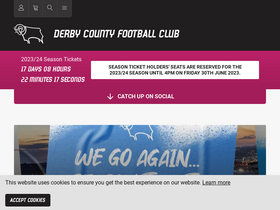 'dcfc.co.uk' screenshot
