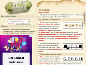'dcode.fr' screenshot