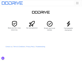 'dddrive.me' screenshot