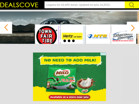 'dealscove.com' screenshot