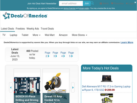 'dealsofamerica.com' screenshot