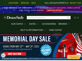 'deansafe.com' screenshot
