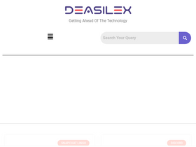 'deasilex.com' screenshot