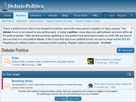 'debatepolitics.com' screenshot