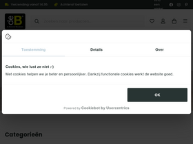 'debommelmeubelen.nl' screenshot