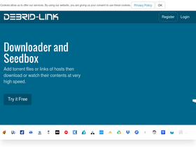 'debrid-link.com' screenshot