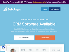 'debtpaypro.com' screenshot