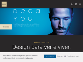 'deca.com.br' screenshot