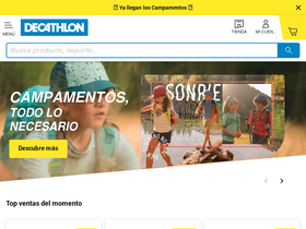 'decathlon.es' screenshot